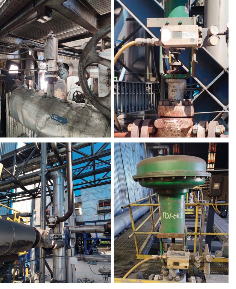 Collage de proceso técnico